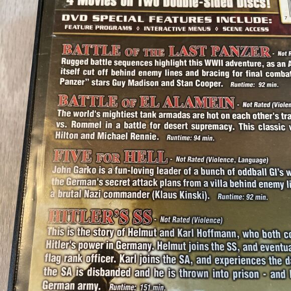 Battles of World War II - Four Movie DVD Set (DVD, 2003, 2-Disc Set) - Picture 9 of 11